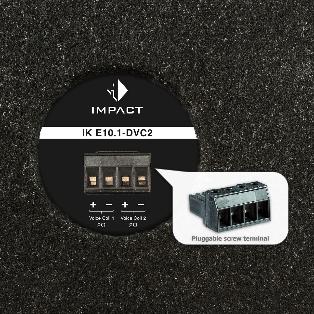 Субуфер Helix IK E10.1-DVC2, 25см суббас, 300W RMS бас каса