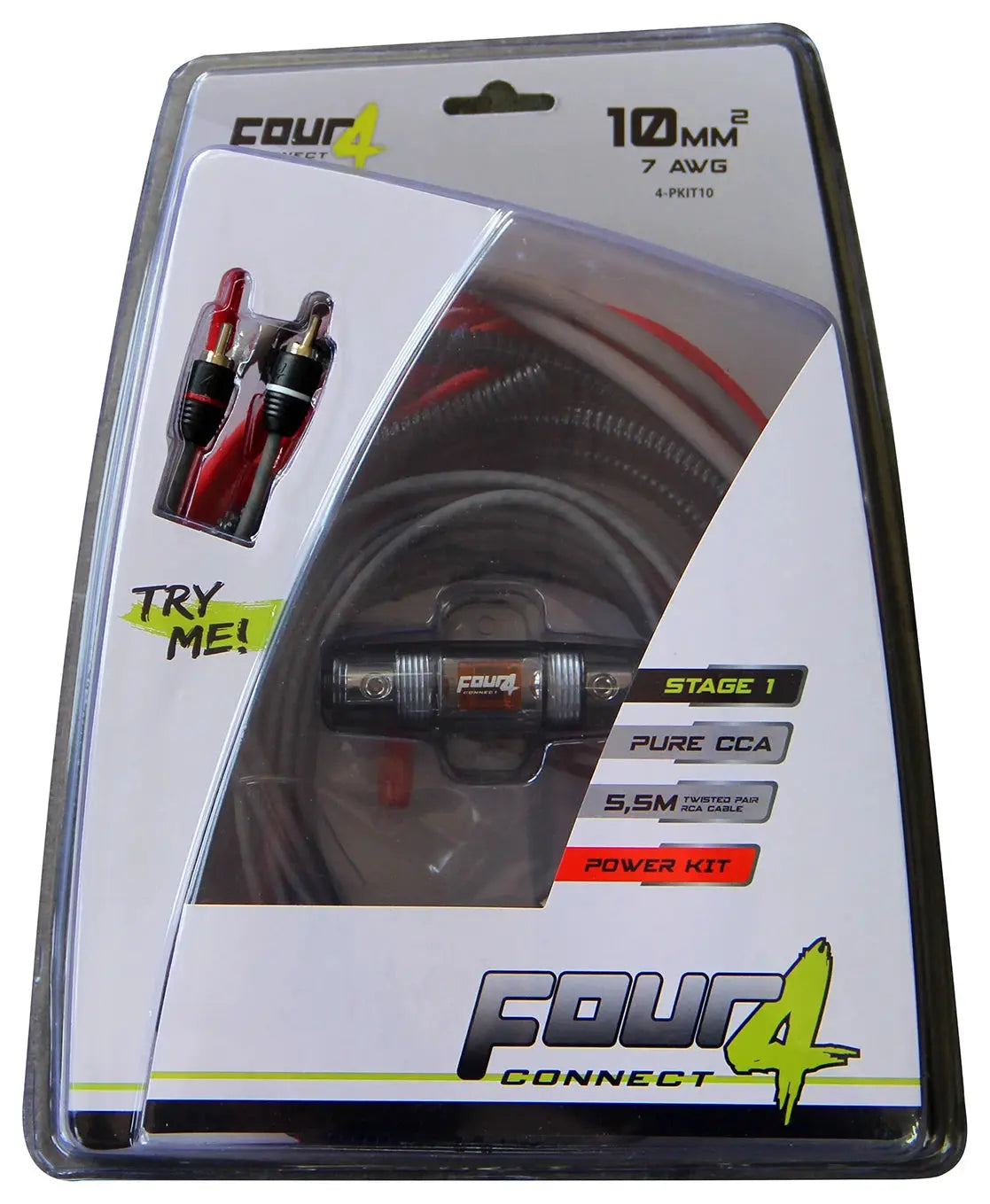 Пълен комплект бас каса Antx 12" + усилвател + кабели