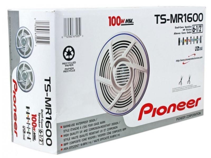 Морски говорители Pioneer TS-MR1600, 16.5 см, 25W RMS, за лодка, яхта, баня