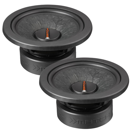 Комплект 16.5см субуфери Match PP 72W-D, 16.5см, 100W RMS