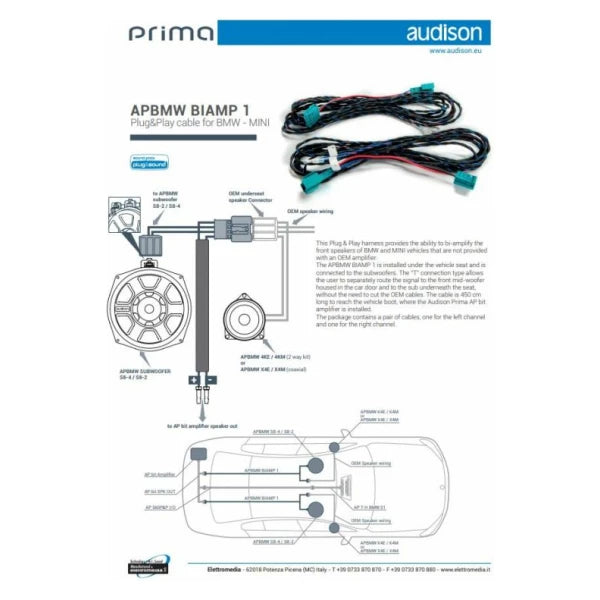 Субуфер Audison APBMW S8-4Audison