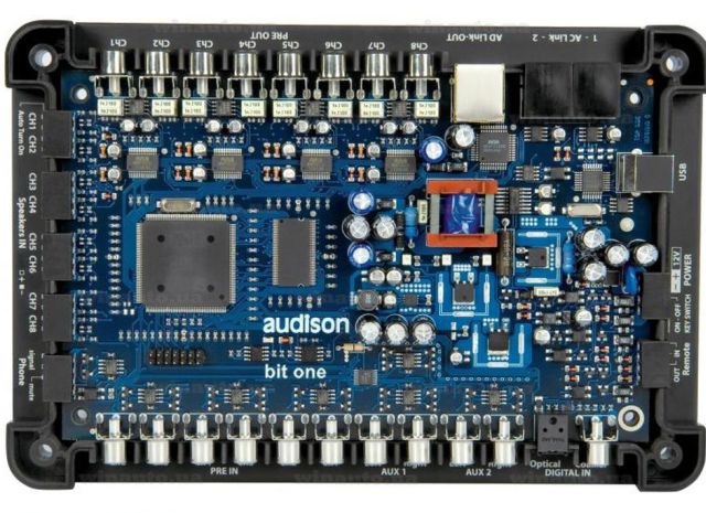 Audison Bit One Reference - аудио процесор за професионална прецизна аудио настройка