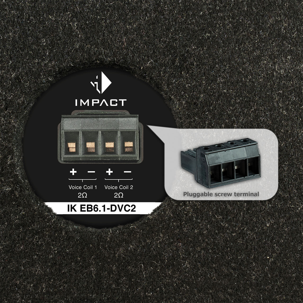 Субуфер Helix IK EB6.1-DVC2, 16см. суббас, 150W RMS туба