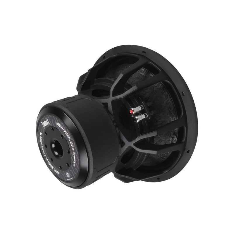 Mobass MBW-15SPL D2 мощен басов говорител за автомобил 38см тип нискочестотен spl